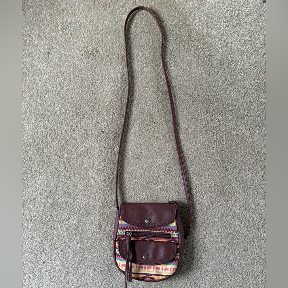 Target Multicolor Aztec boho Crossbody Bag